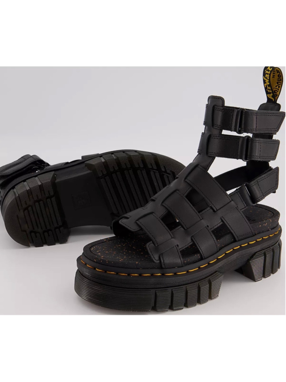 Women's Dr. Martens Black Gladiator Sandals Size 8